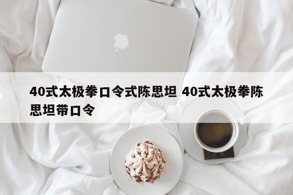 40式太极拳口令式陈思坦 40式太极拳陈思坦带口令