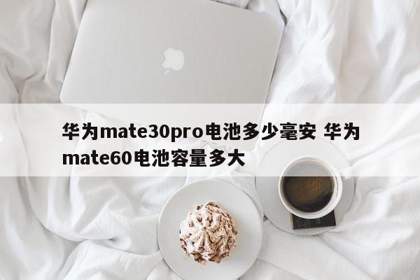 华为mate30pro电池多少毫安 华为mate60电池容量多大